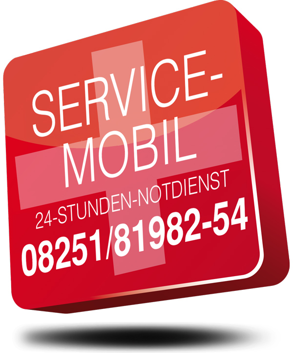 Das Notfall-Mobil ist 24 Stunden erreichbar unter der Telefonnummer 08251/81982-54